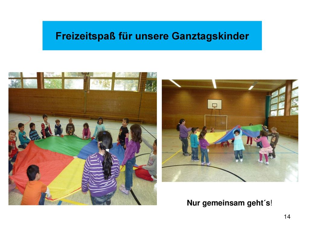 Freizeitspaß für unsere Ganztagskinder