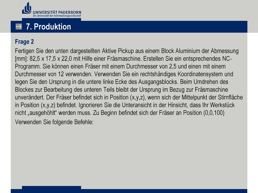 7. Produktion Frage 2.