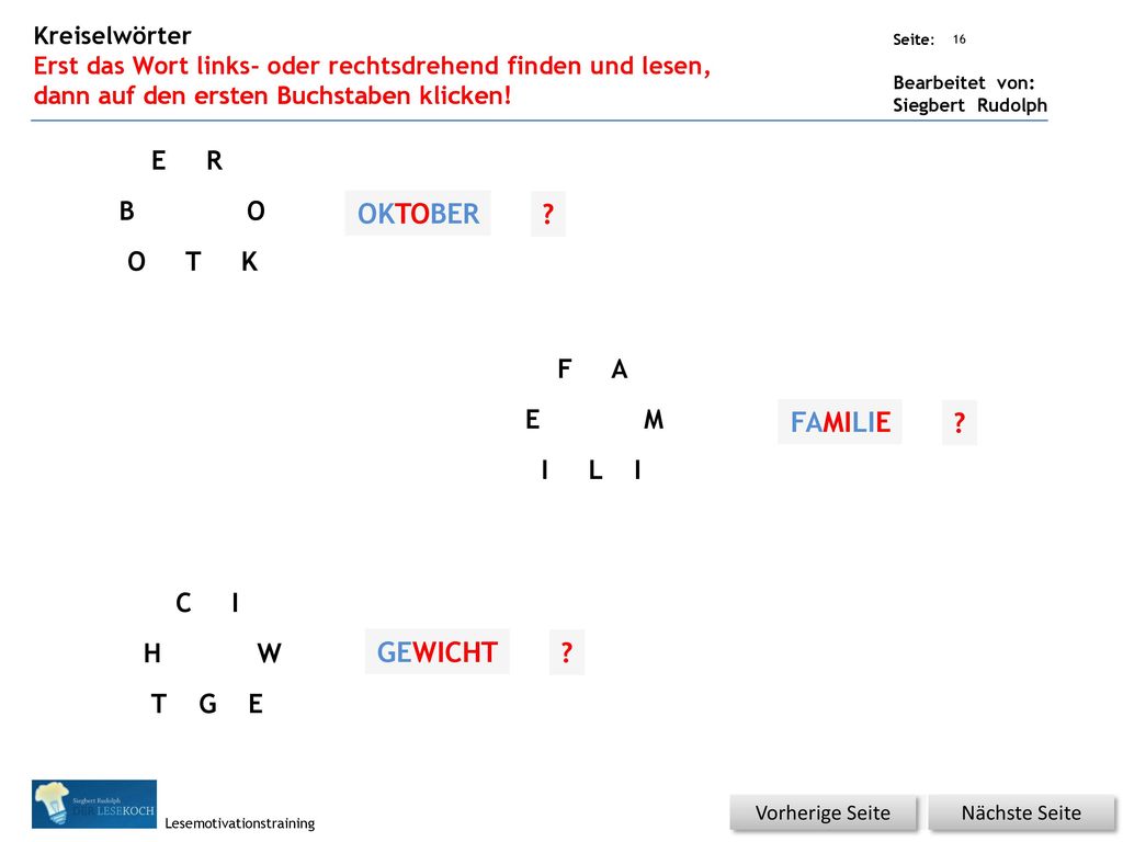 OKTOBER FAMILIE GEWICHT E R B O O T K F A E M I L I C I H W