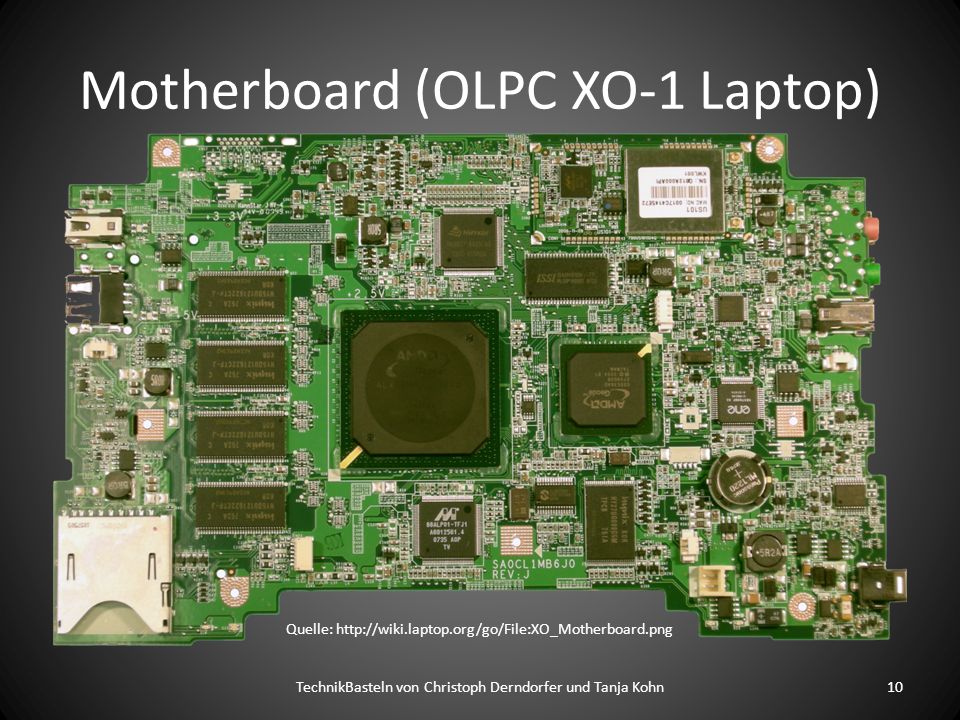 Motherboard (OLPC XO-1 Laptop)