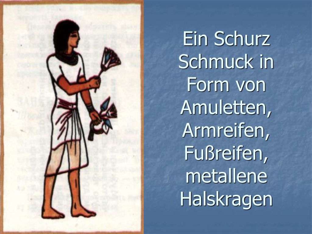 Ein Schurz Schmuck in Form von Amuletten, Armreifen, Fußreifen, metallene Halskragen