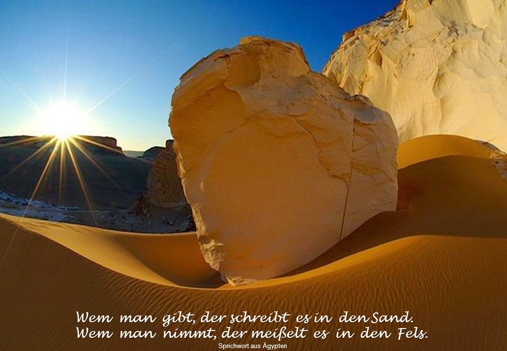 Glücklich ist nicht, wer andern so vorkommt, sondern wer sich selbst dafür hält.
