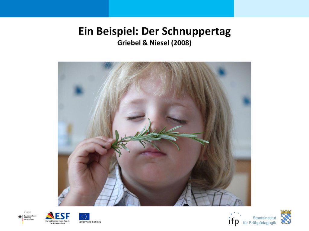 Ein Beispiel: Der Schnuppertag Griebel & Niesel (2008)