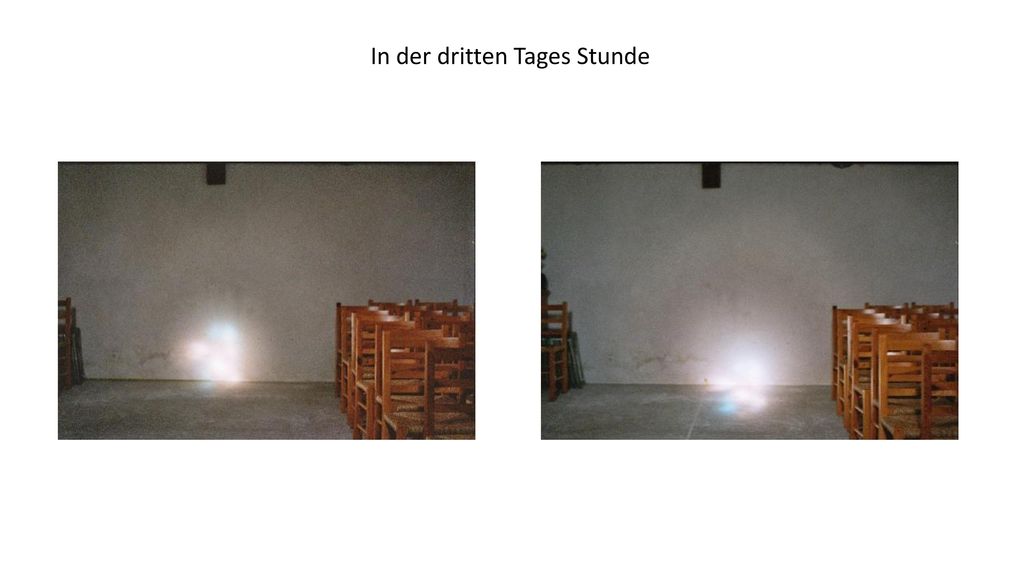 In der dritten Tages Stunde