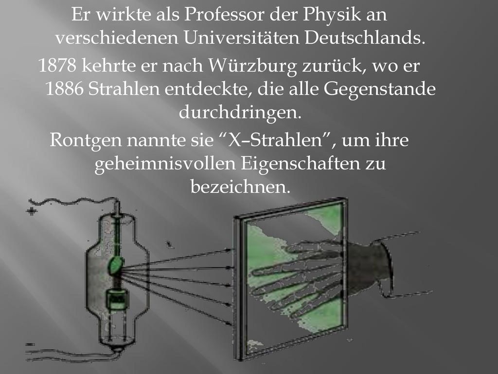 Er wirkte als Professor der Physik an verschiedenen Universitäten Deutschlands.