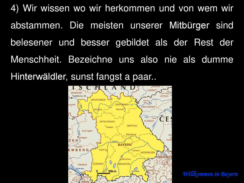 4) Wir wissen wo wir herkommen und von wem wir abstammen