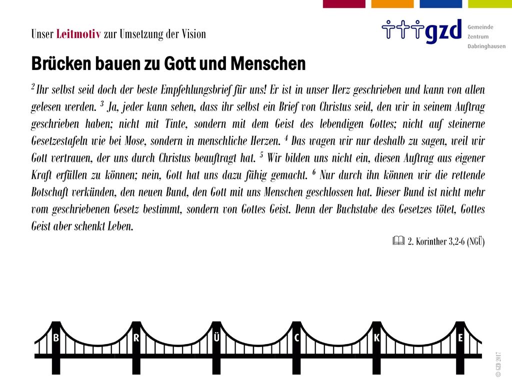 2 Ihr selbst seid doch der beste Empfehlungsbrief für uns