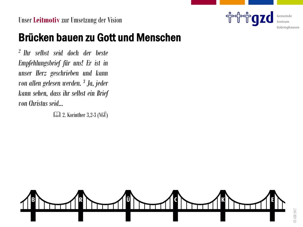 2 Ihr selbst seid doch der beste Empfehlungsbrief für uns