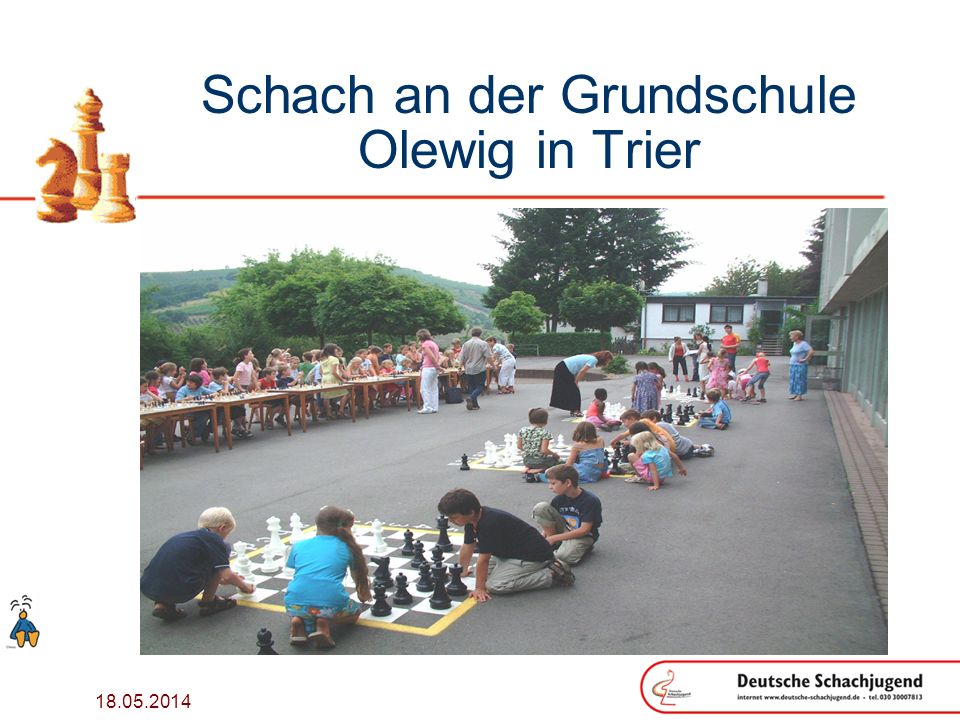 Schach an der Grundschule Olewig in Trier