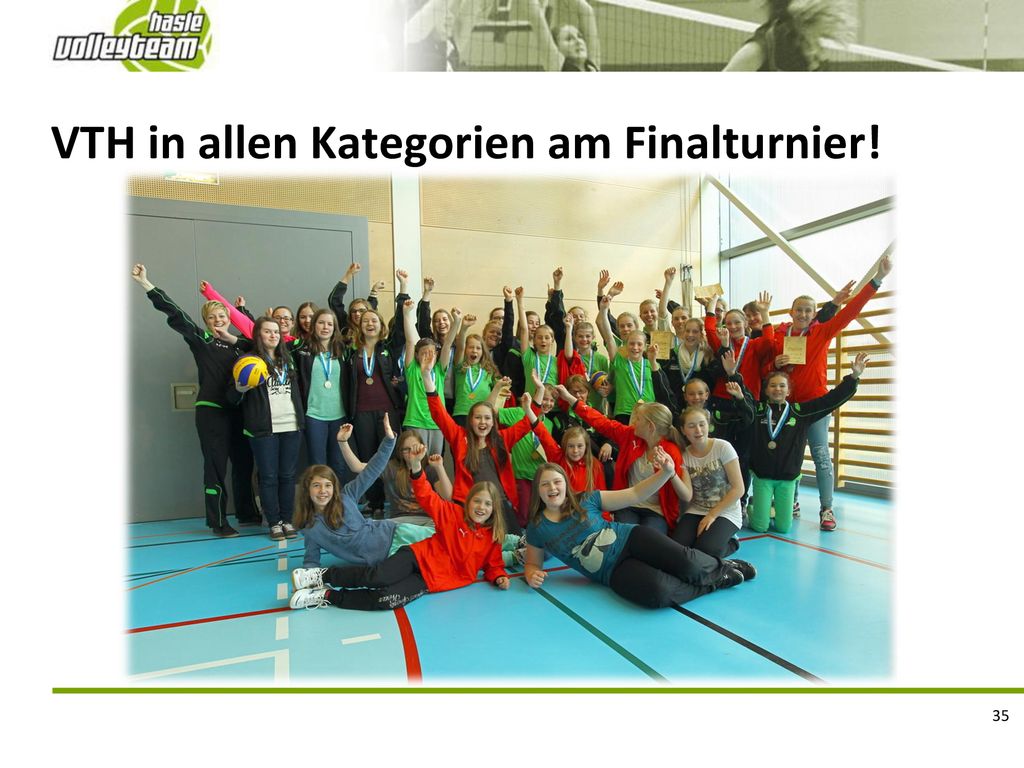 VTH in allen Kategorien am Finalturnier!