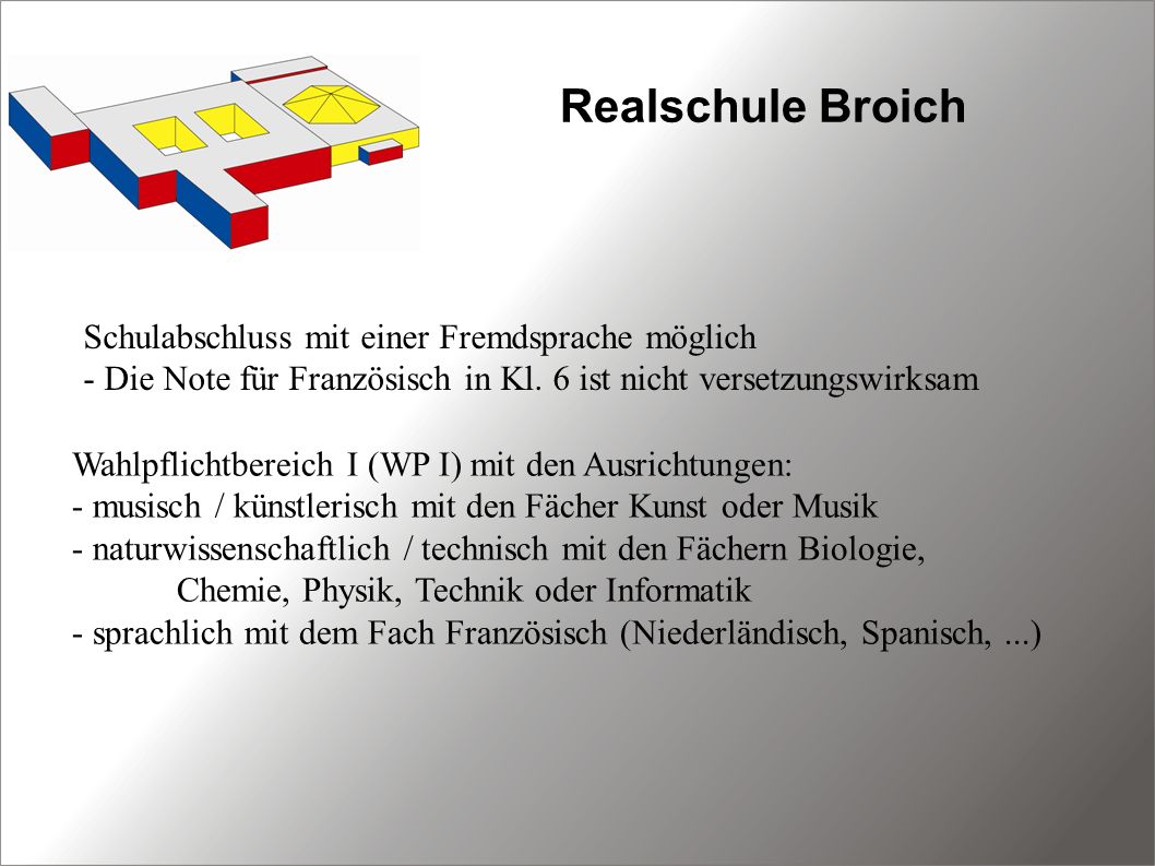 Städtische Realschule Broich - ppt video online herunterladen