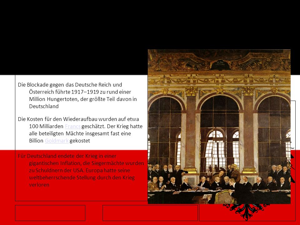 Das Ende des ersten Weltkrieges Das Ende des deutschen Kaiserreichs