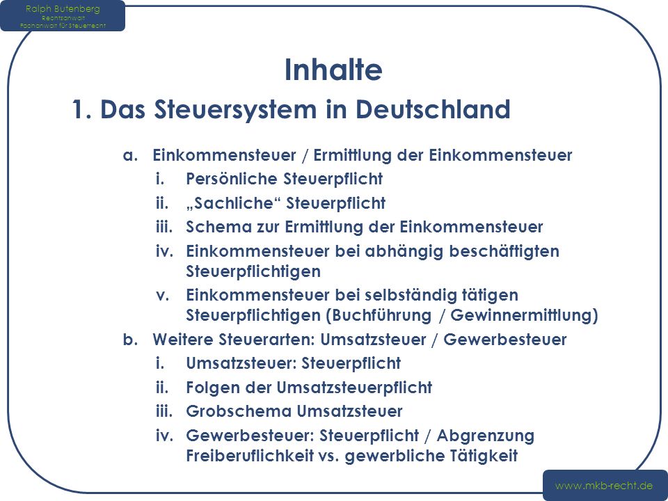 Wann musst Du Steuern zahlen?