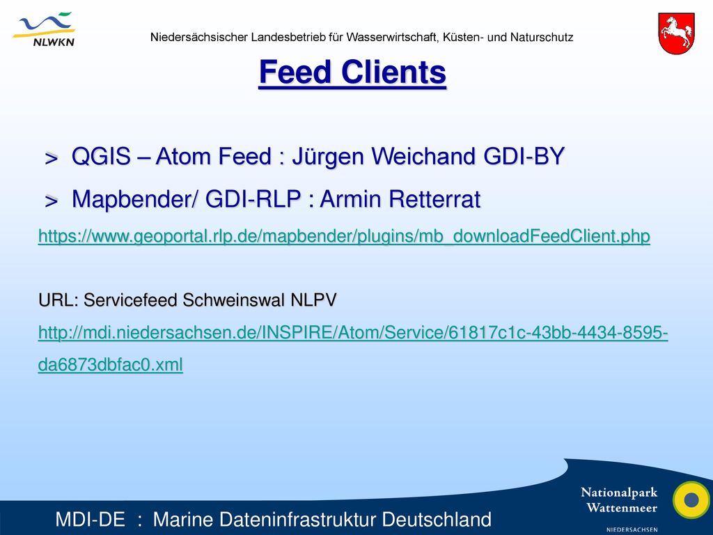 Feed Clients > QGIS – Atom Feed : Jürgen Weichand GDI-BY