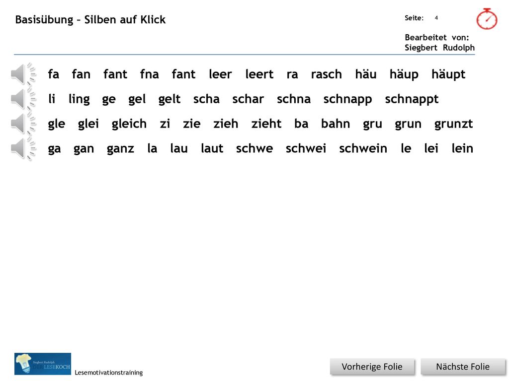 fa fan fant fna fant leer leert ra rasch häu häup häupt li ling ge gel