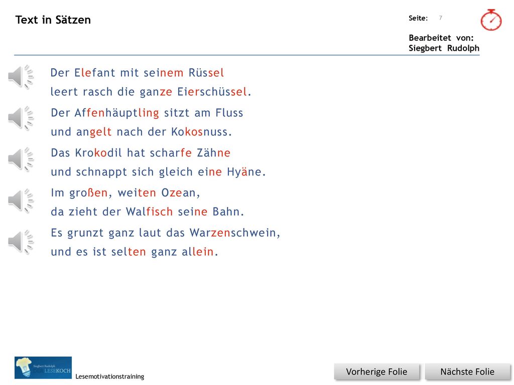 Der Elefant mit seinem Rüssel leert rasch die ganze Eierschüssel.