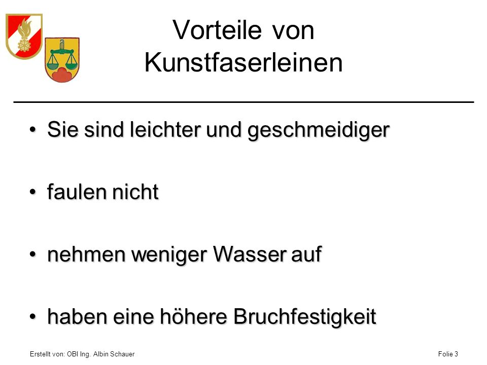 Vorteile von Kunstfaserleinen