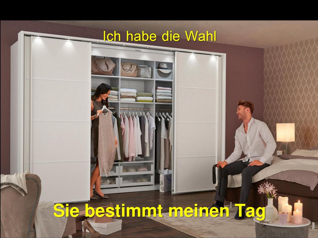 Sie bestimmt meinen Tag