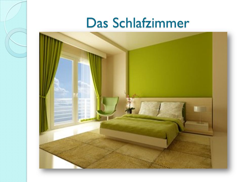 Das Schlafzimmer