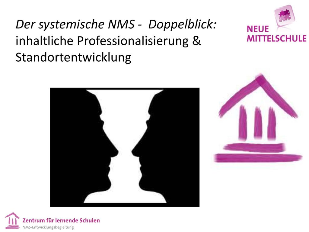 Der systemische NMS - Doppelblick: inhaltliche Professionalisierung & Standortentwicklung