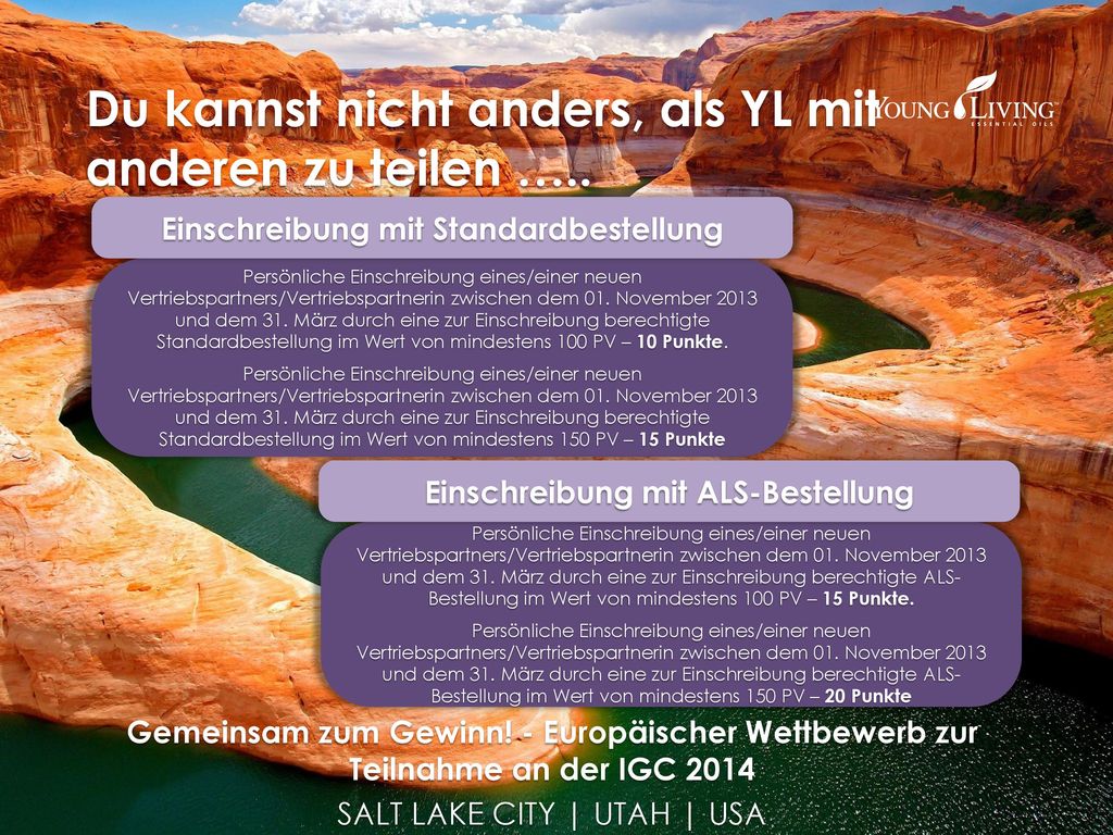 Du kannst nicht anders, als YL mit anderen zu teilen …..