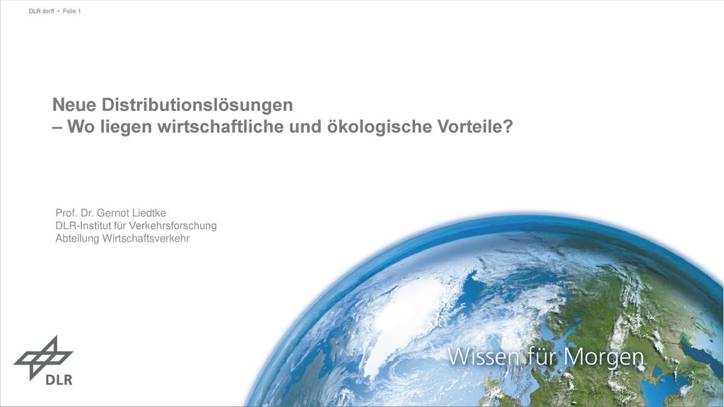 Neue Distributionslösungen – Wo liegen wirtschaftliche und ökologische Vorteile