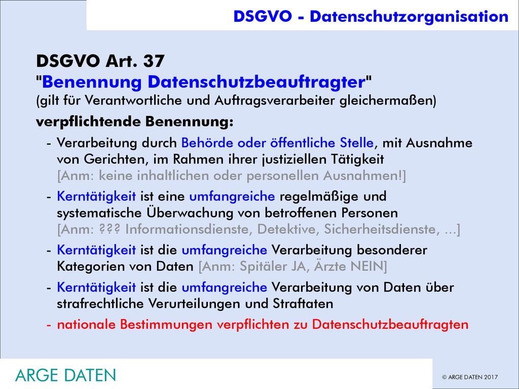 17. Oktober 2017 Hans G. Zeger, Datenschutz Grundlagen. Von der Datenschutzbürokratie zur Privacy Policy.