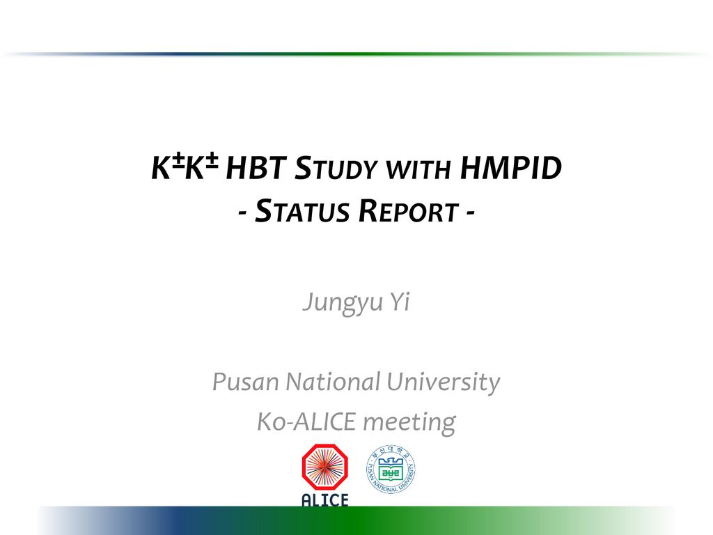 K±K± HBT Study with HMPID - Status Report -