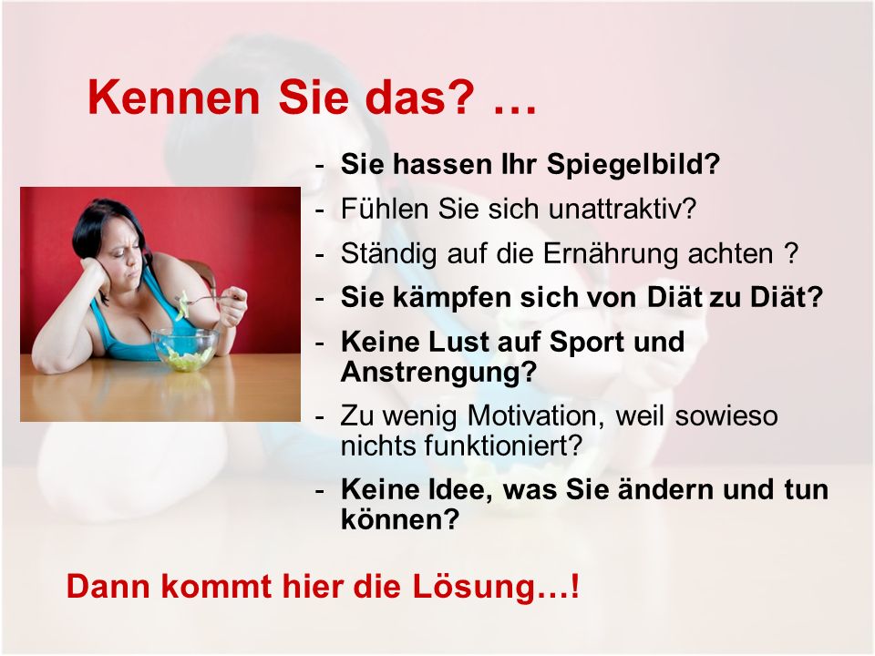 Kennen Sie das … Dann kommt hier die Lösung…!