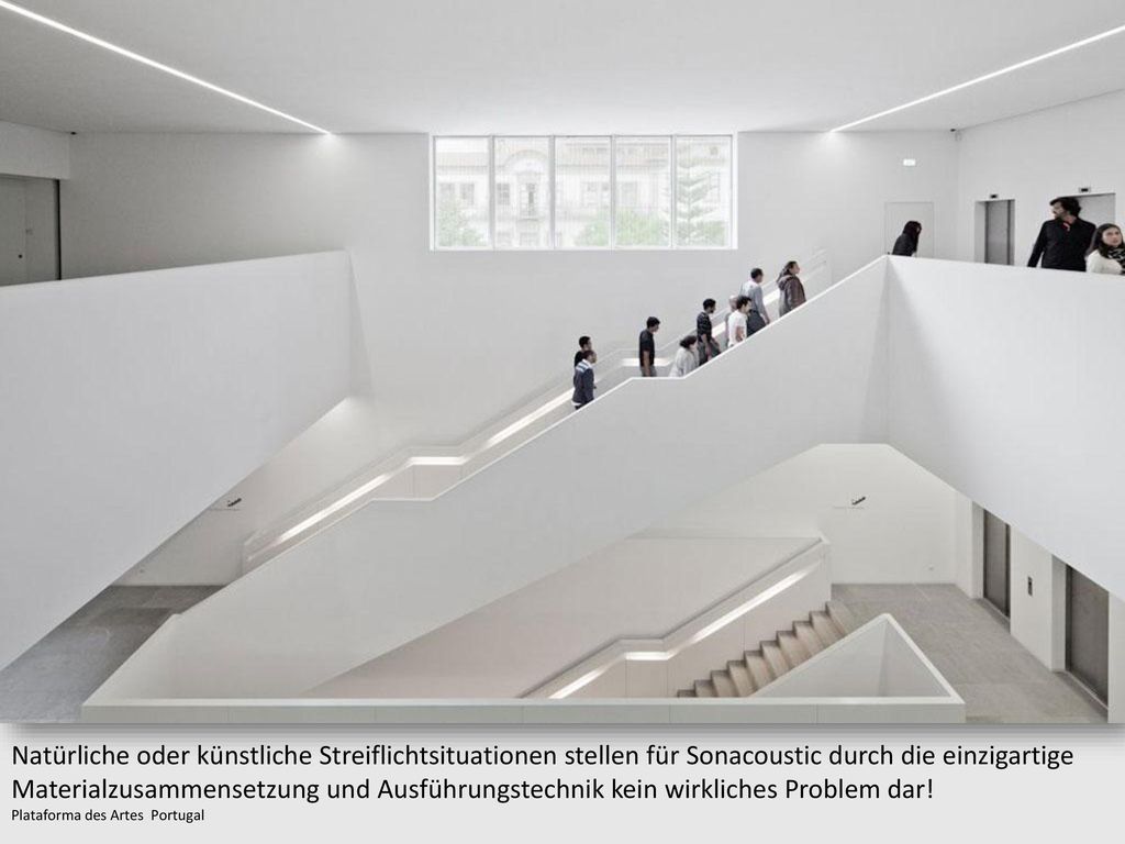 Natürliche oder künstliche Streiflichtsituationen stellen für Sonacoustic durch die einzigartige