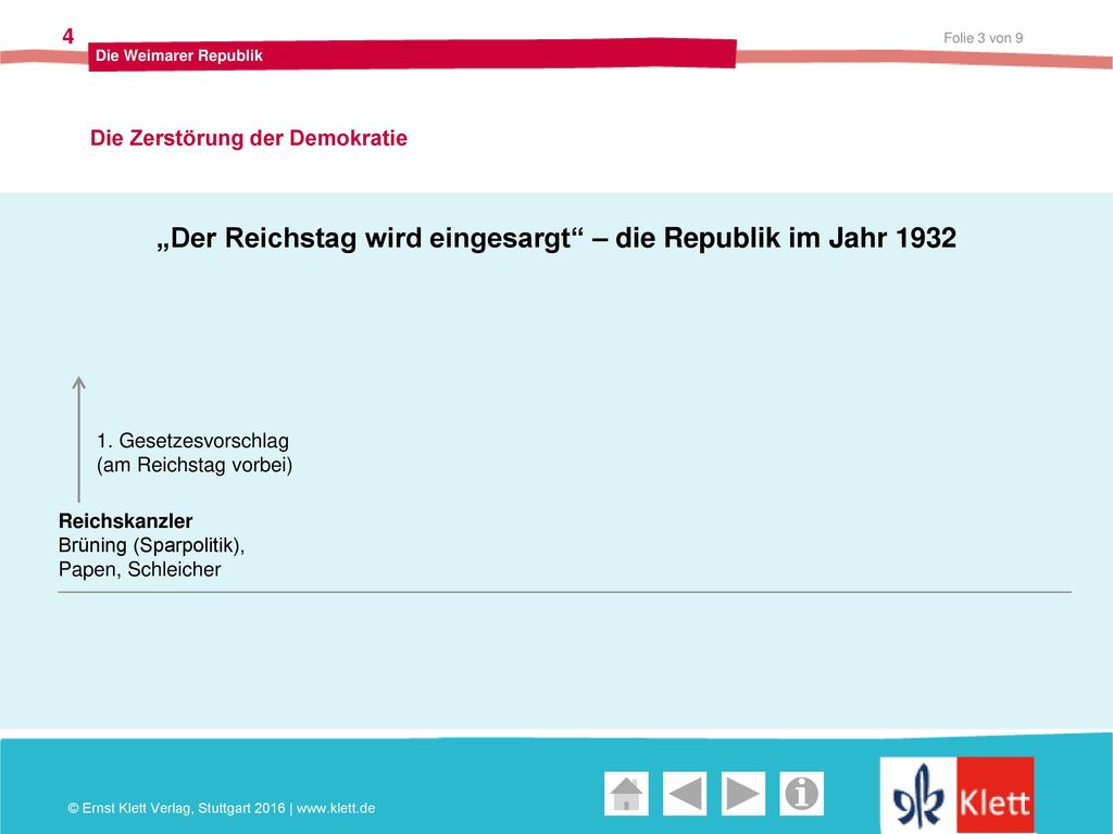„Der Reichstag wird eingesargt – die Republik im Jahr 1932