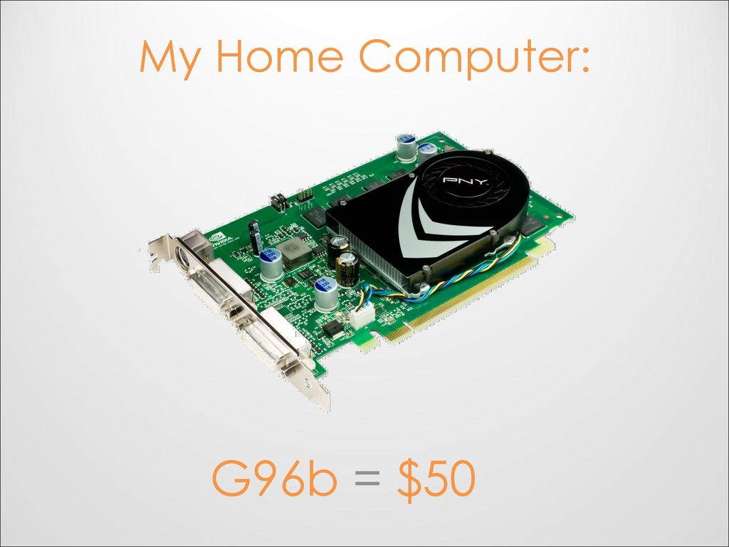 G96b = $50 My Home Computer: Zu Hause steht so einer.