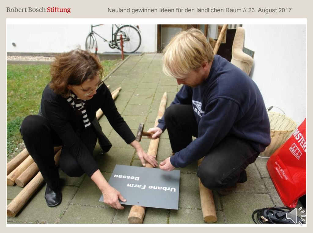 Neuland gewinnen Ideen für den ländlichen Raum // 23. August 2017