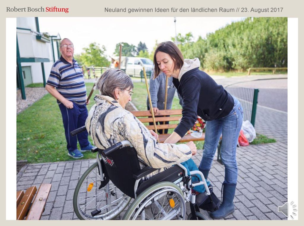 Neuland gewinnen Ideen für den ländlichen Raum // 23. August 2017