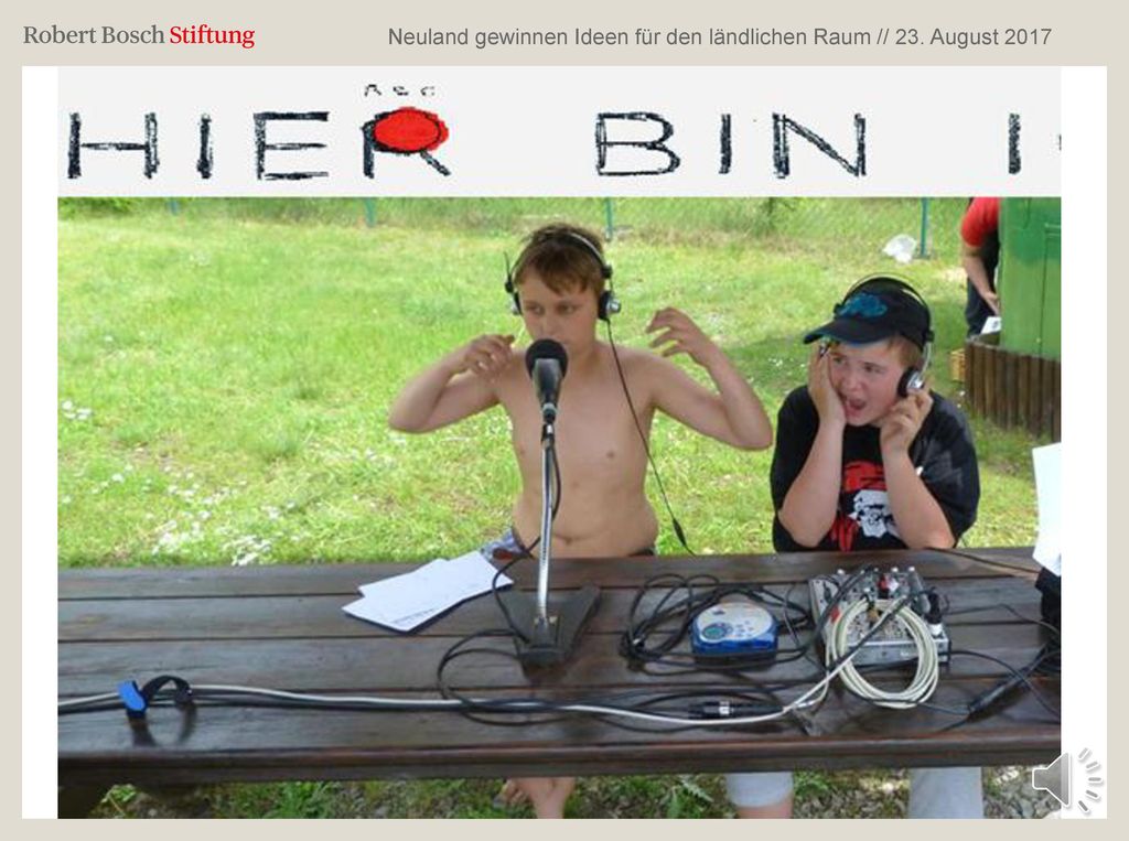 Neuland gewinnen Ideen für den ländlichen Raum // 23. August 2017