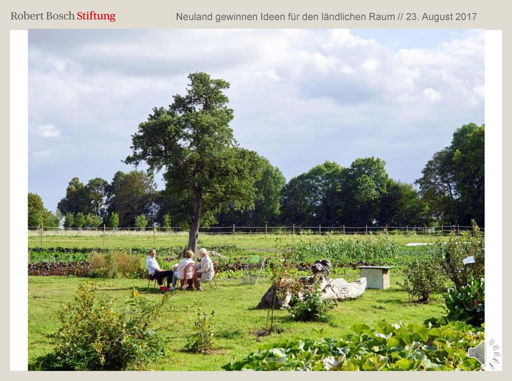 Neuland gewinnen Ideen für den ländlichen Raum // 23. August 2017
