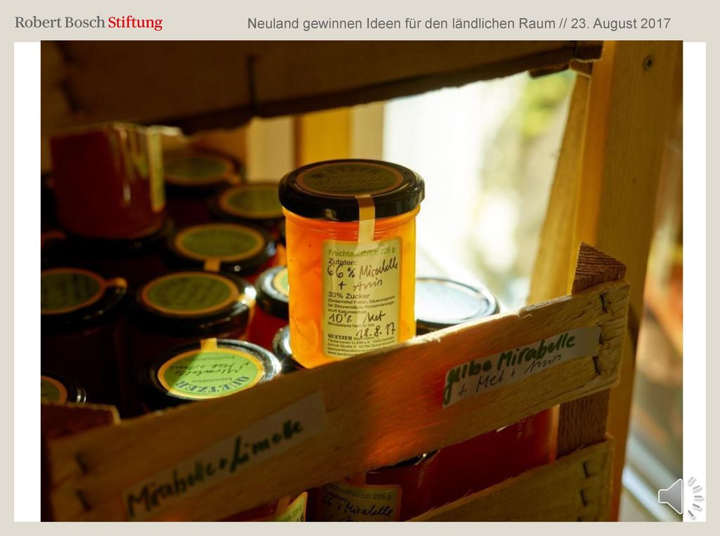 Neuland gewinnen Ideen für den ländlichen Raum // 23. August 2017