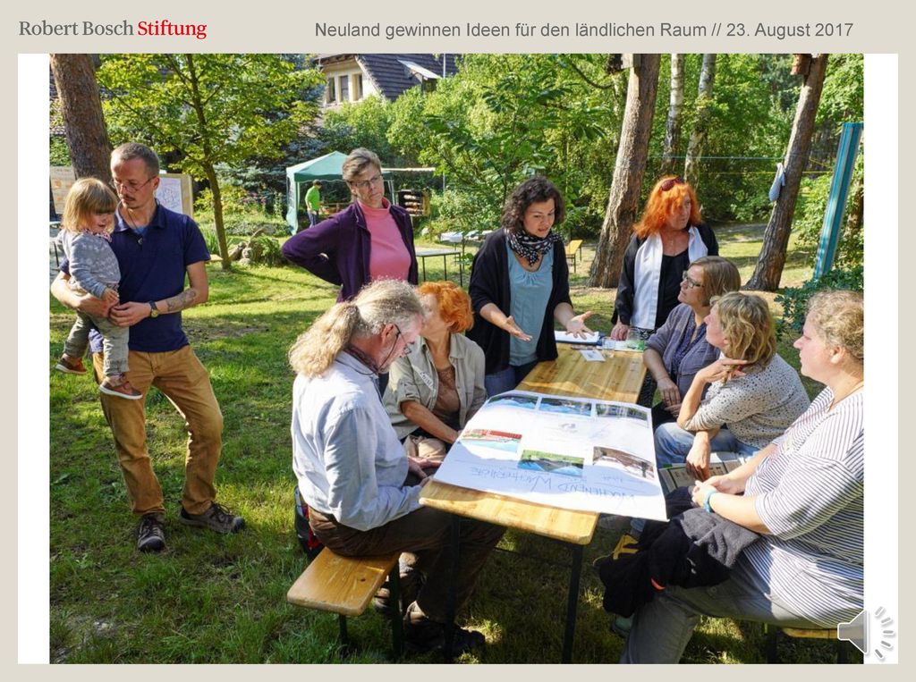 Neuland gewinnen Ideen für den ländlichen Raum // 23. August 2017