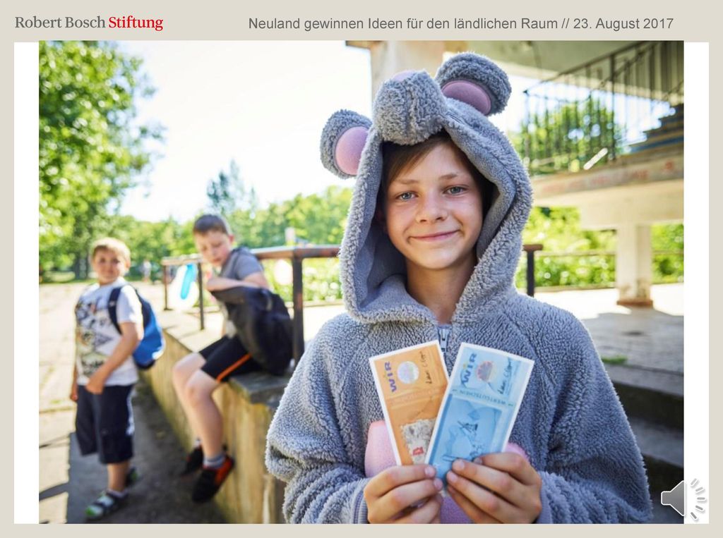 Neuland gewinnen Ideen für den ländlichen Raum // 23. August 2017