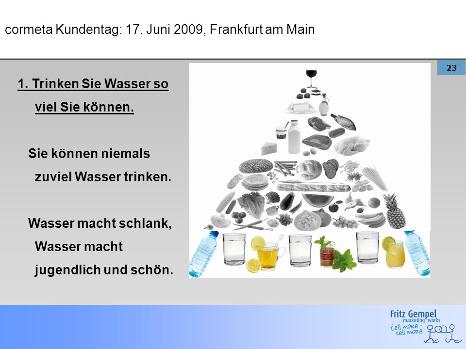 cormeta Kundentag: 17. Juni 2009, Frankfurt am Main