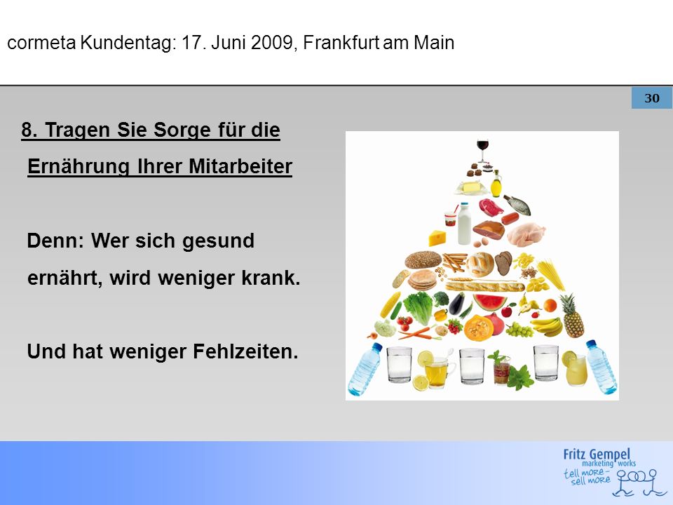 cormeta Kundentag: 17. Juni 2009, Frankfurt am Main