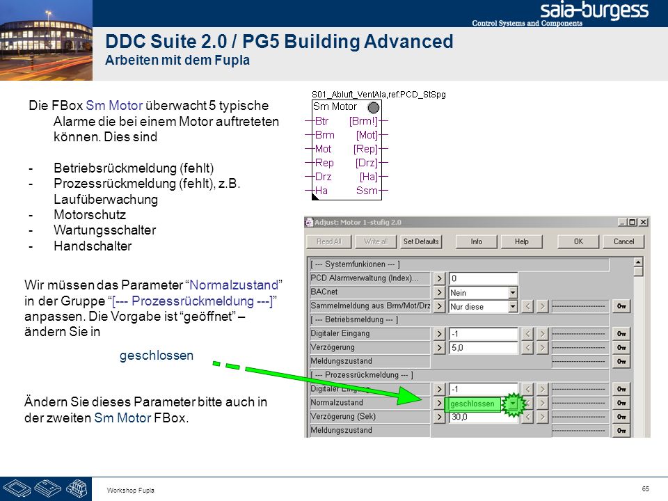 DDC Suite 2.0 / PG5 Building Advanced Arbeiten mit dem Fupla