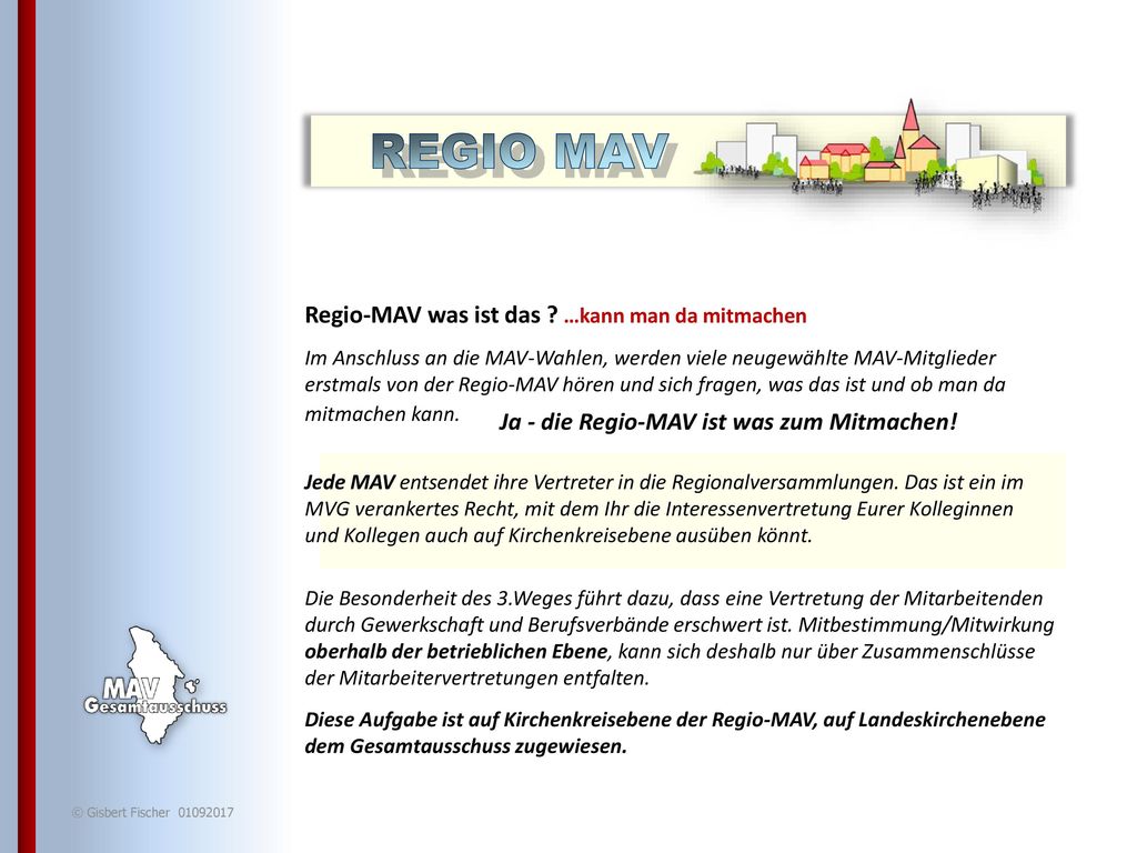 REGIO MAV Regio-MAV was ist das …kann man da mitmachen