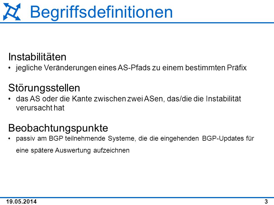Begriffsdefinitionen
