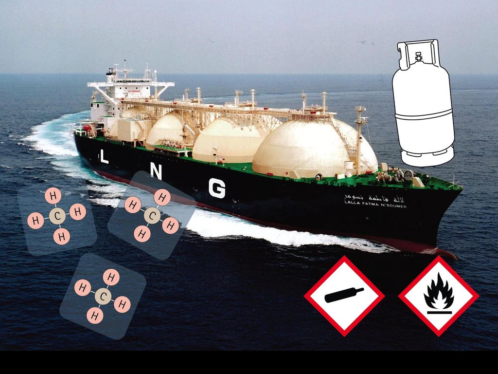 Neben den Kohlenwasserstoffen können auch Schwefelwasserstoffe, Stickstoffe und Kohlendioxid enthalten sein, manchmal auch Schwefel und Quecksilber.