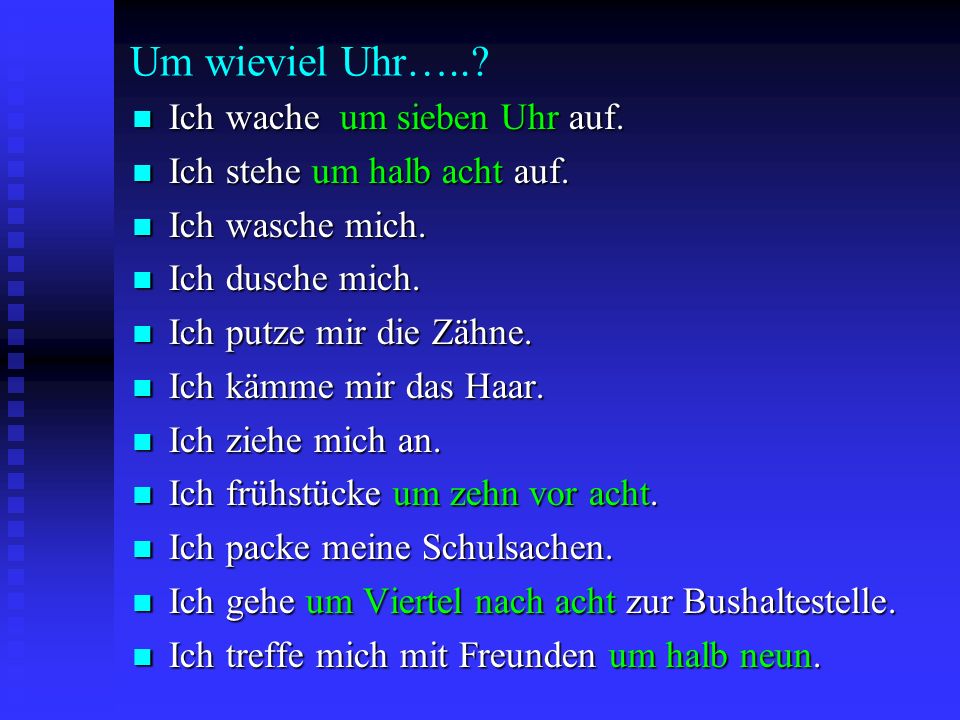 Bevor ich zur Schule gehe.. ppt herunterladen