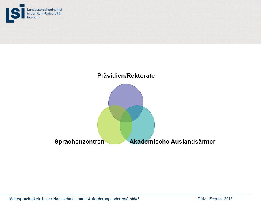 Mehrsprachigkeit in der Hochschule: harte Anforderung oder soft skill