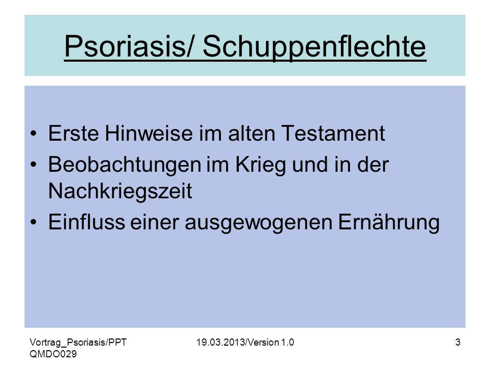 Psoriasis/ Schuppenflechte