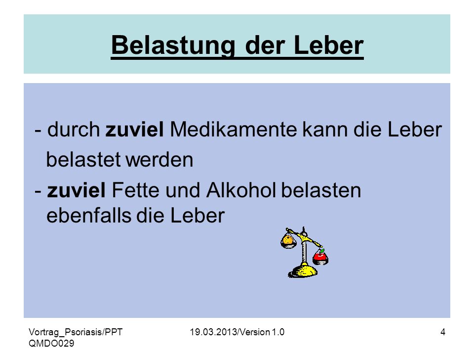 Belastung der Leber - durch zuviel Medikamente kann die Leber