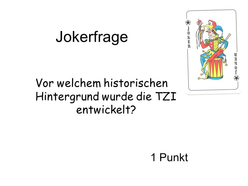Vor welchem historischen Hintergrund wurde die TZI entwickelt